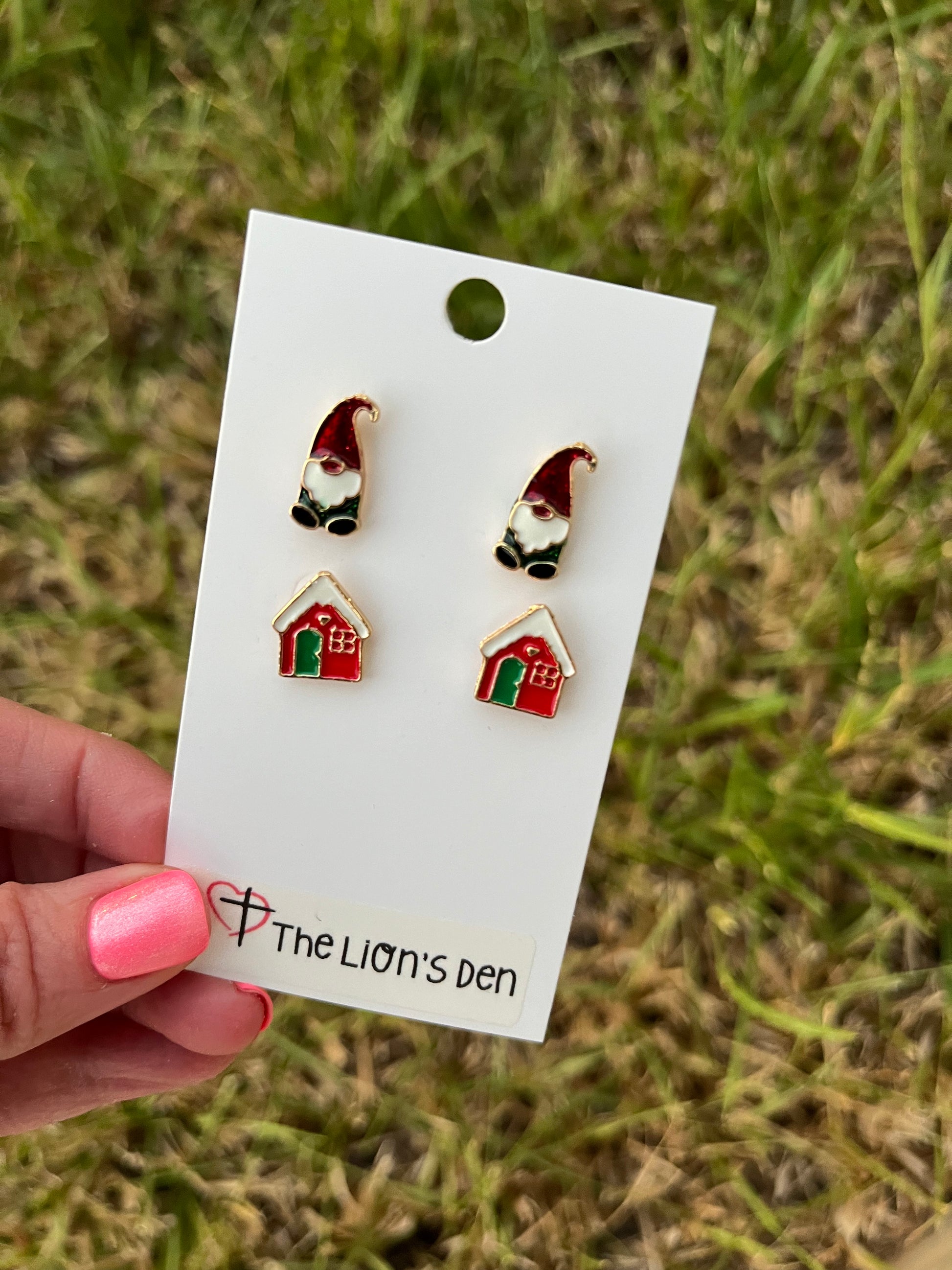 Christmas studs