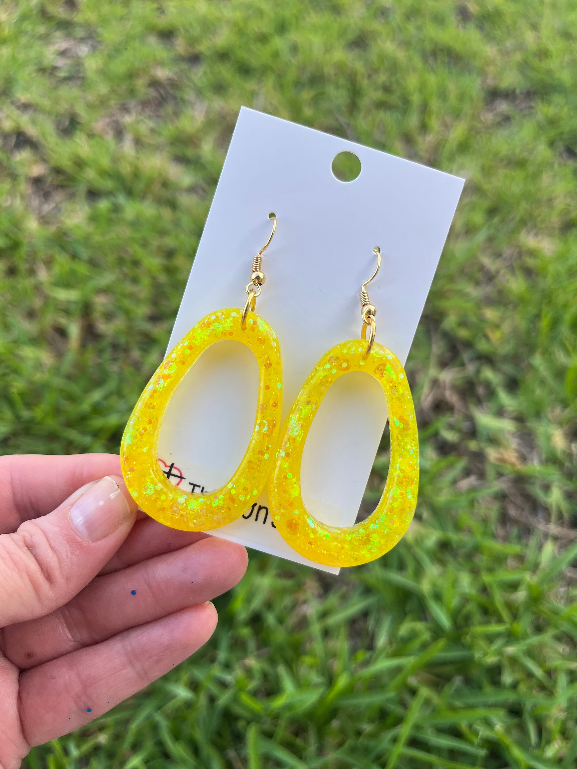 Teardrop earrings