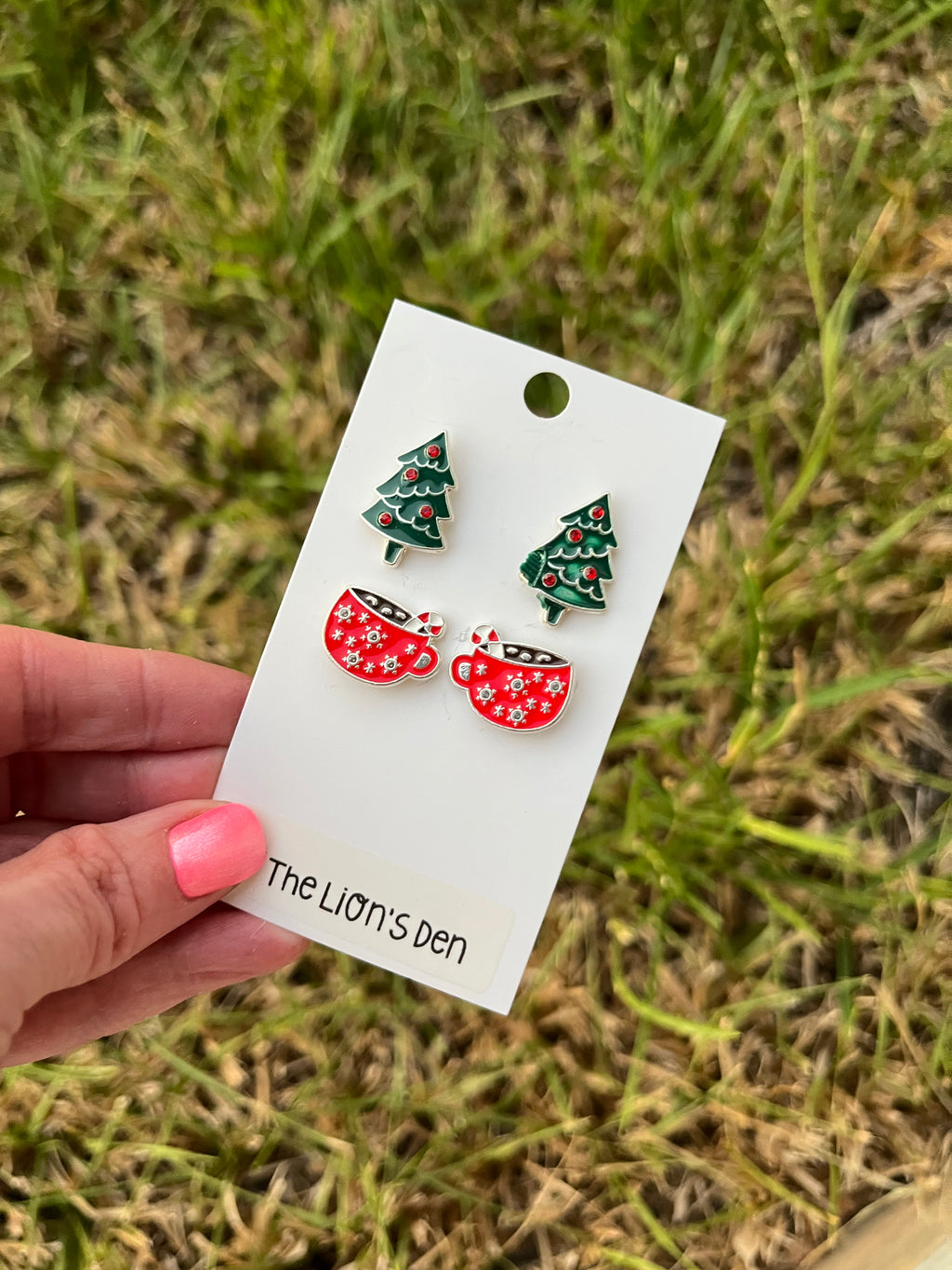 Christmas studs