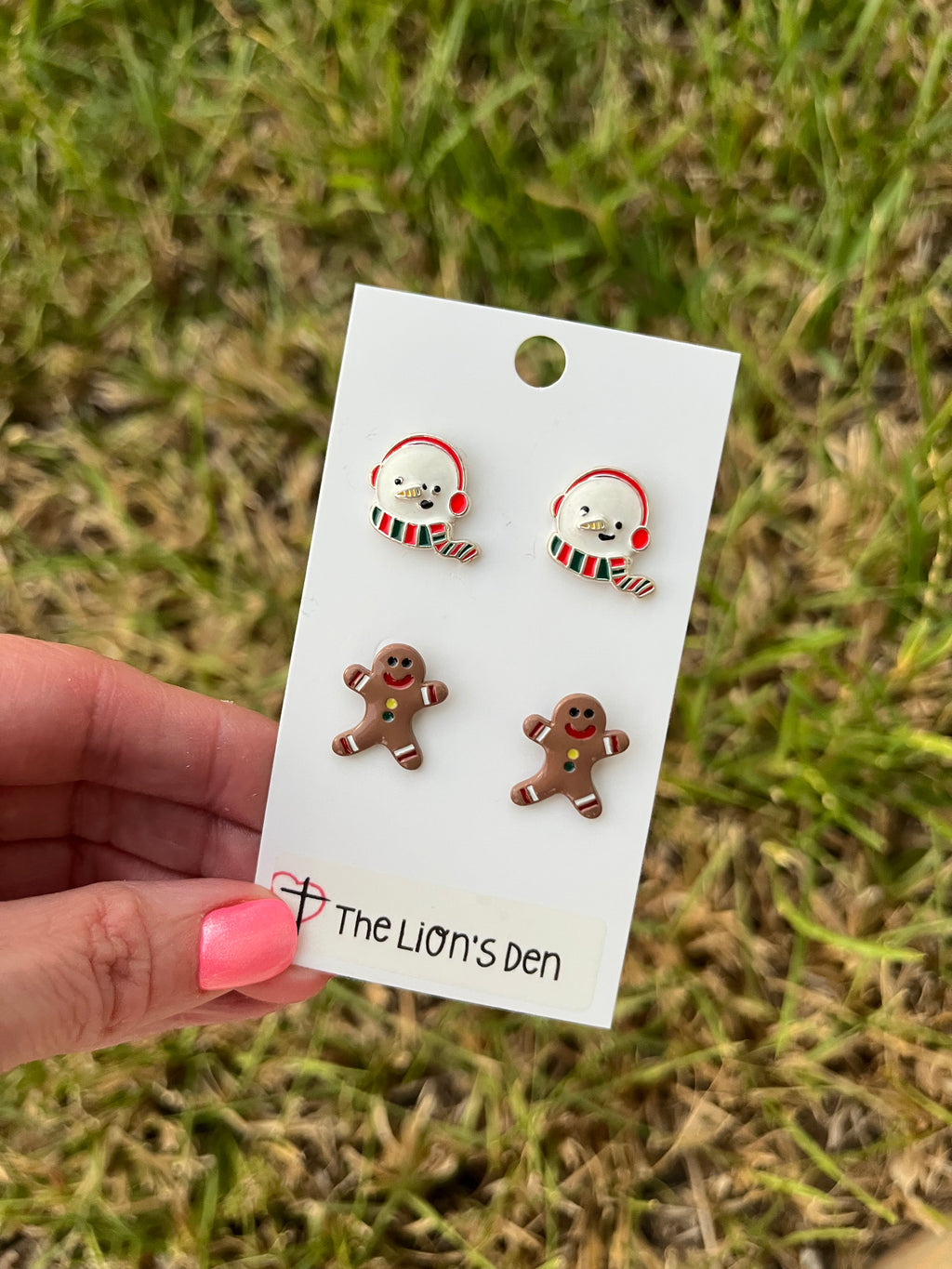Christmas studs