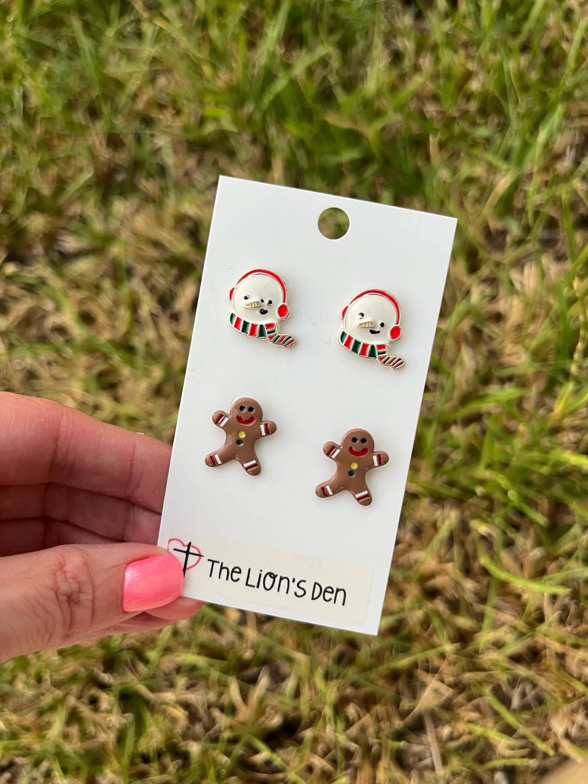 Christmas studs