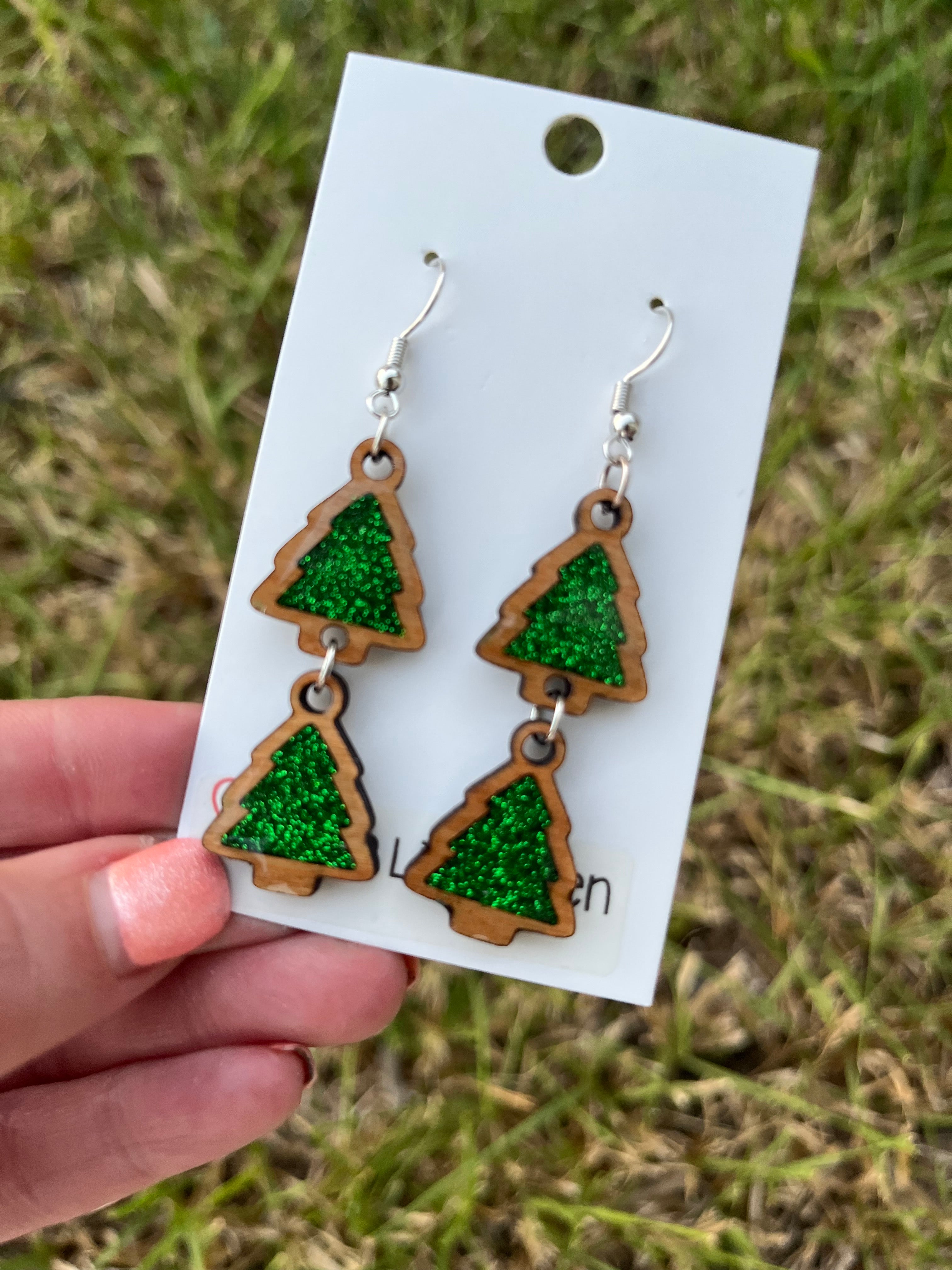 2 tier Christmas trees