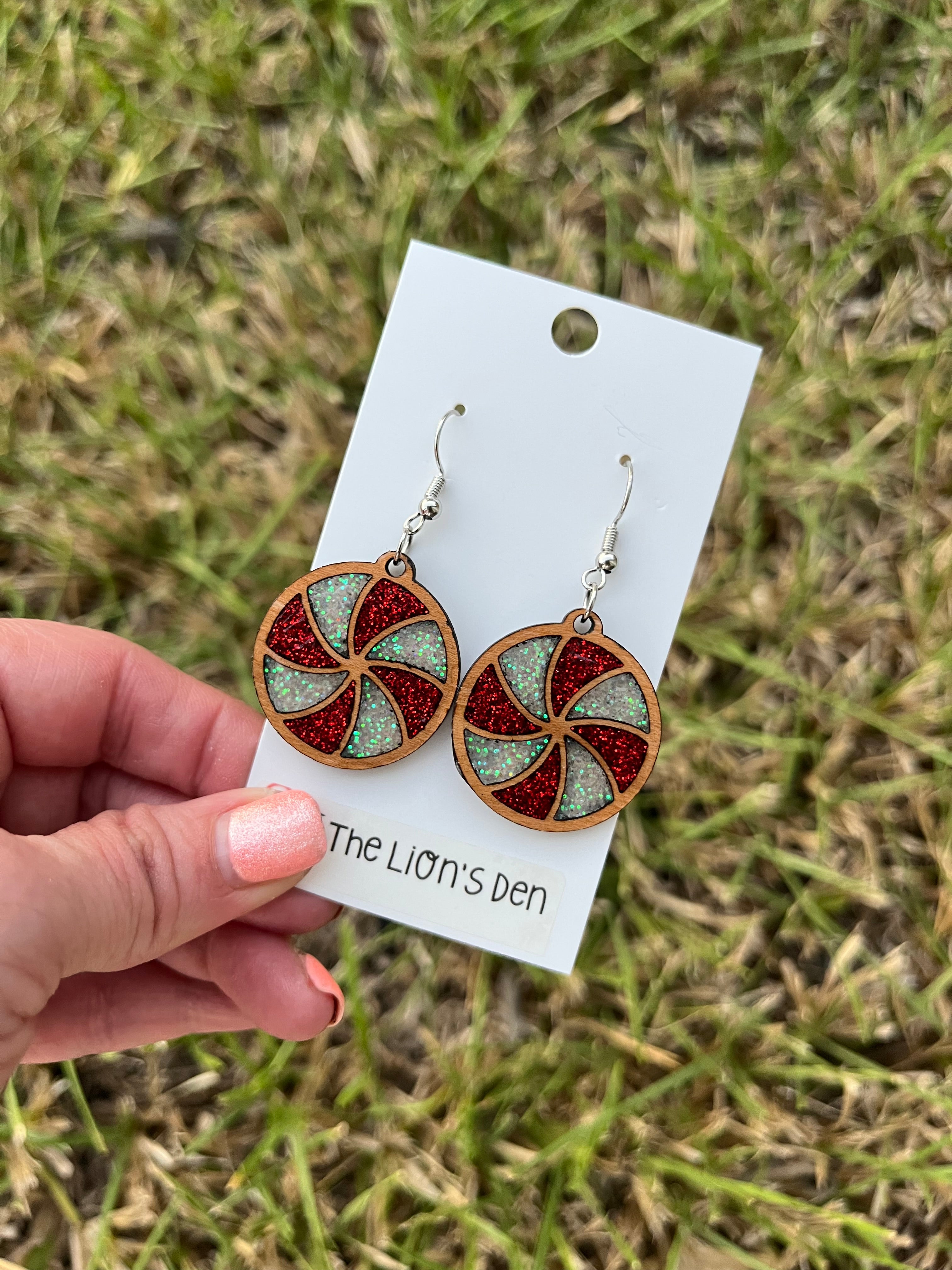 Peppermint earrings