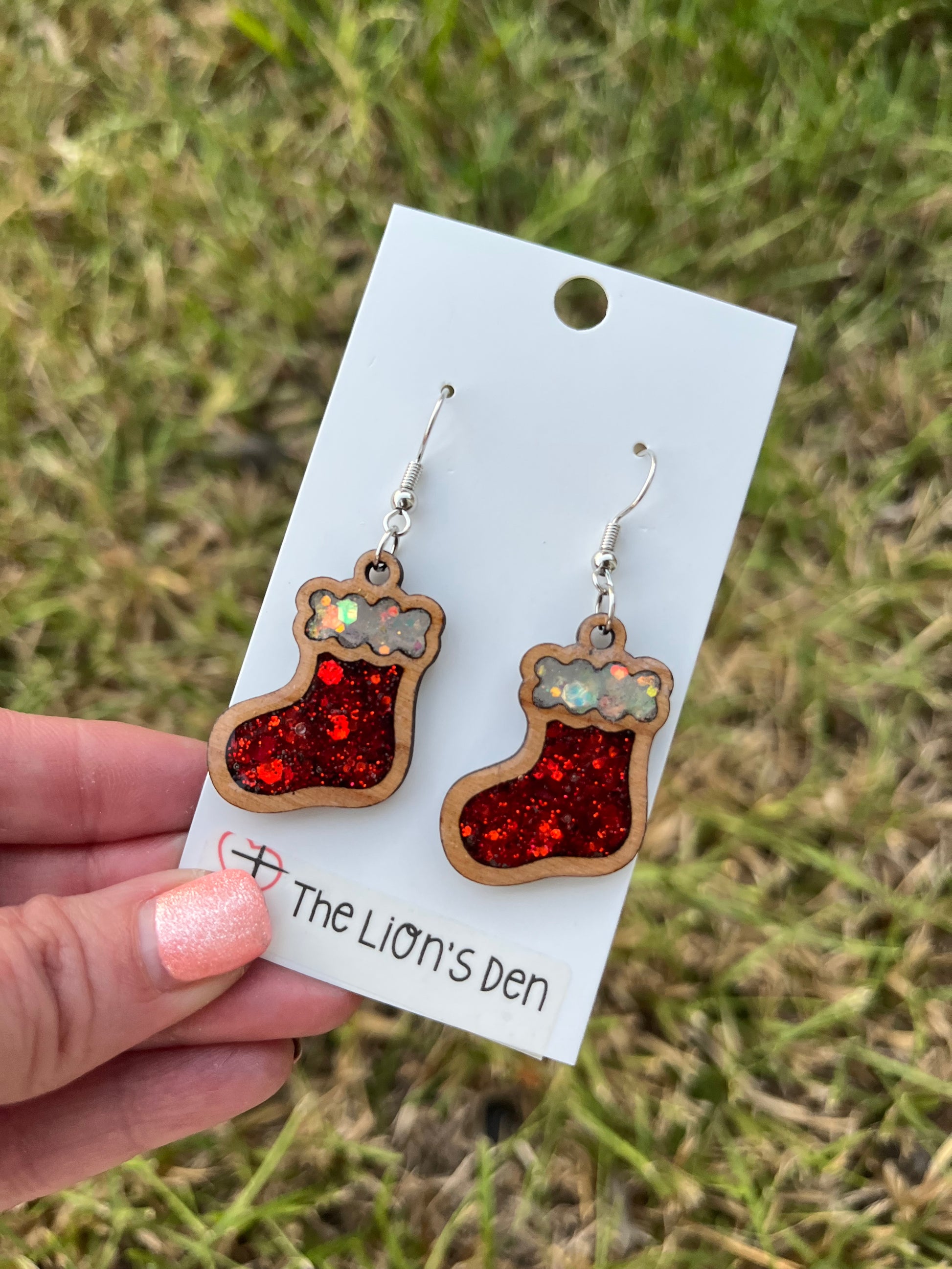 Stocking earrings