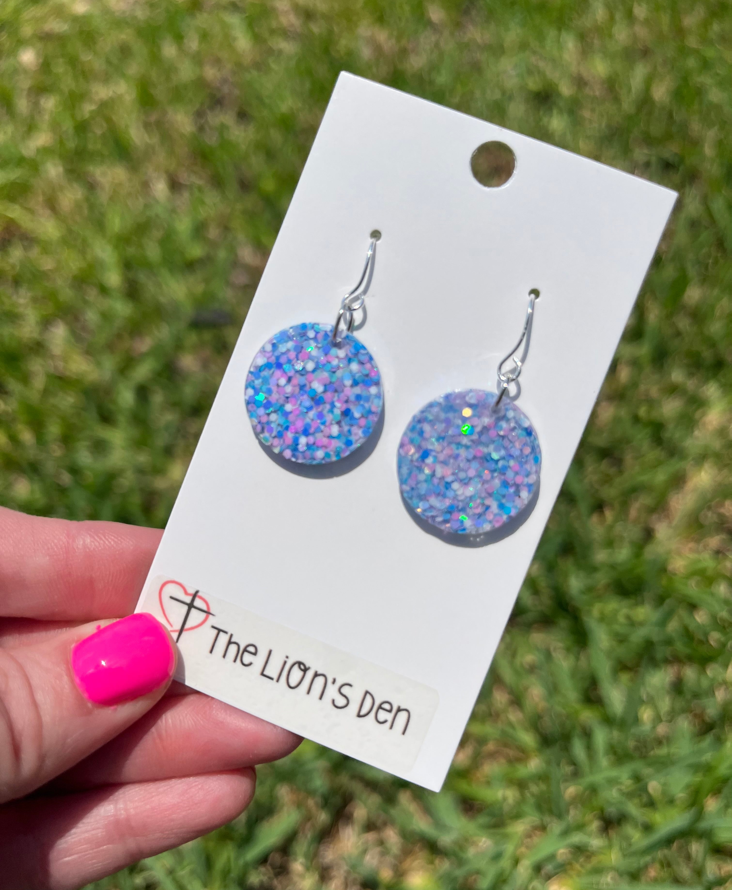 Periwinkle earrings
