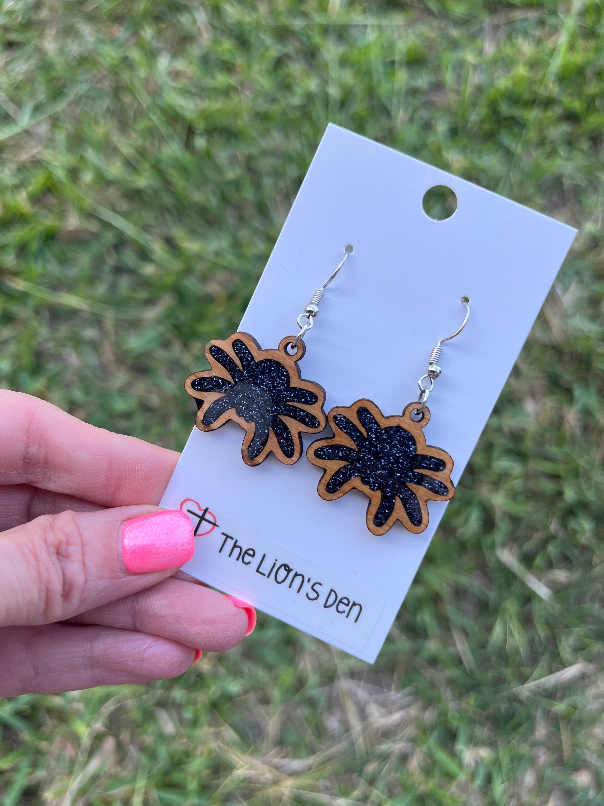 Spider earrings