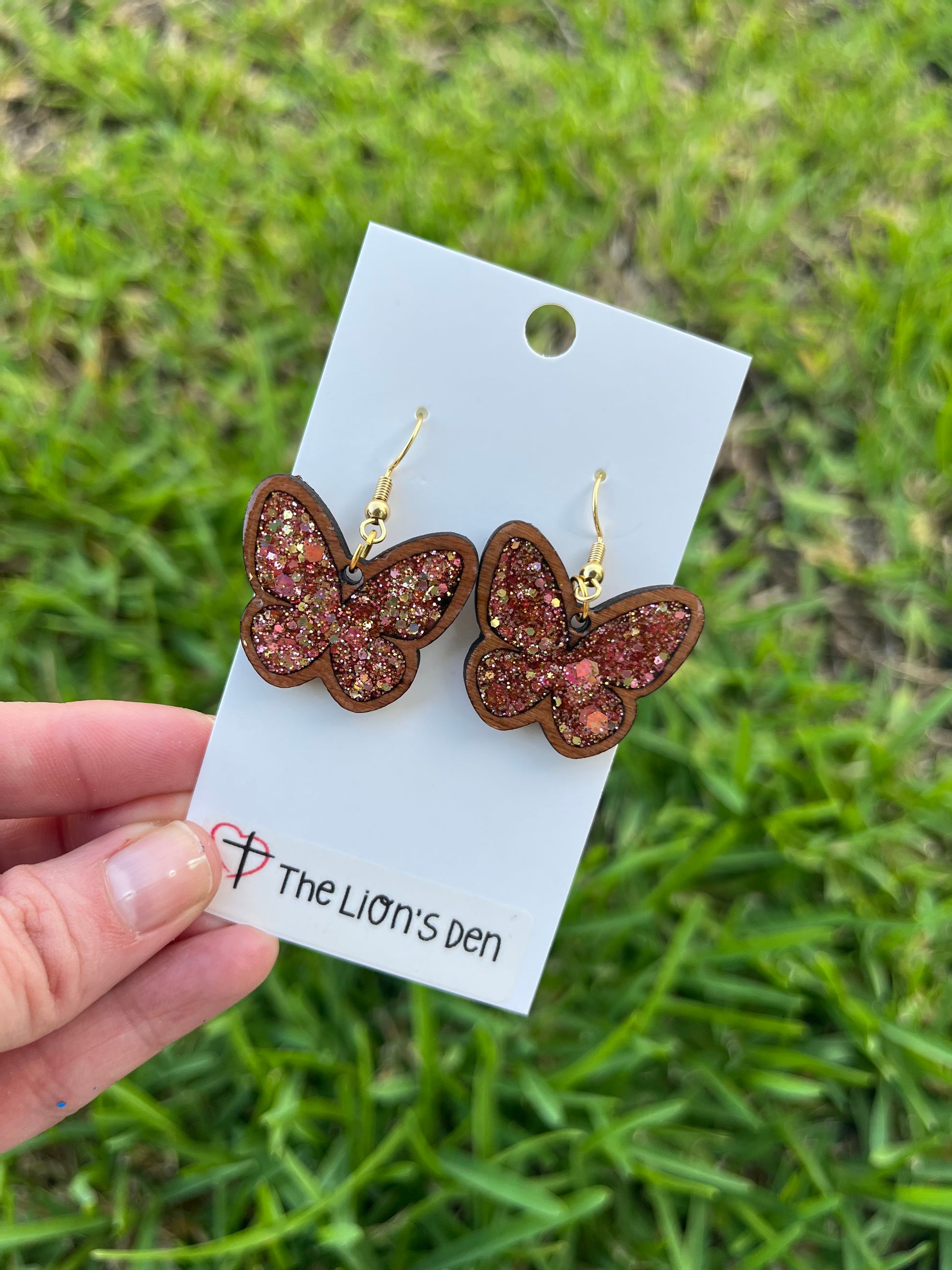 Butterfly earrings