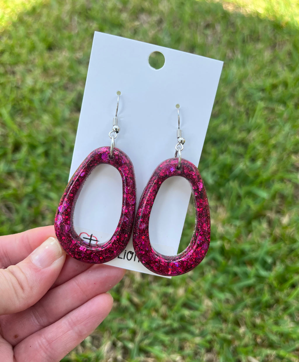Teardrop earrings