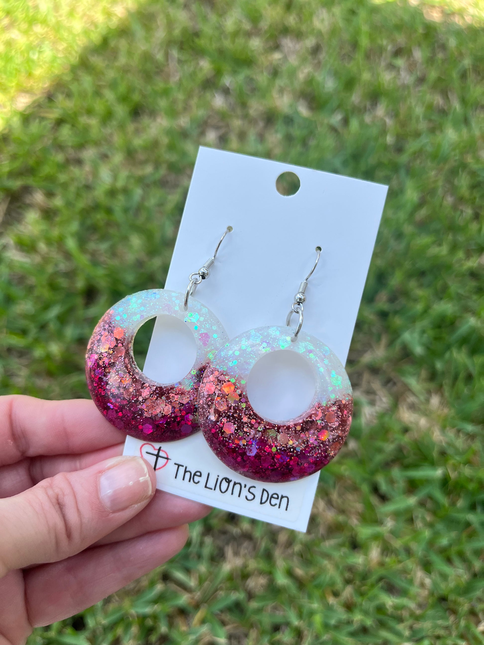 Tri-color hoops (big)