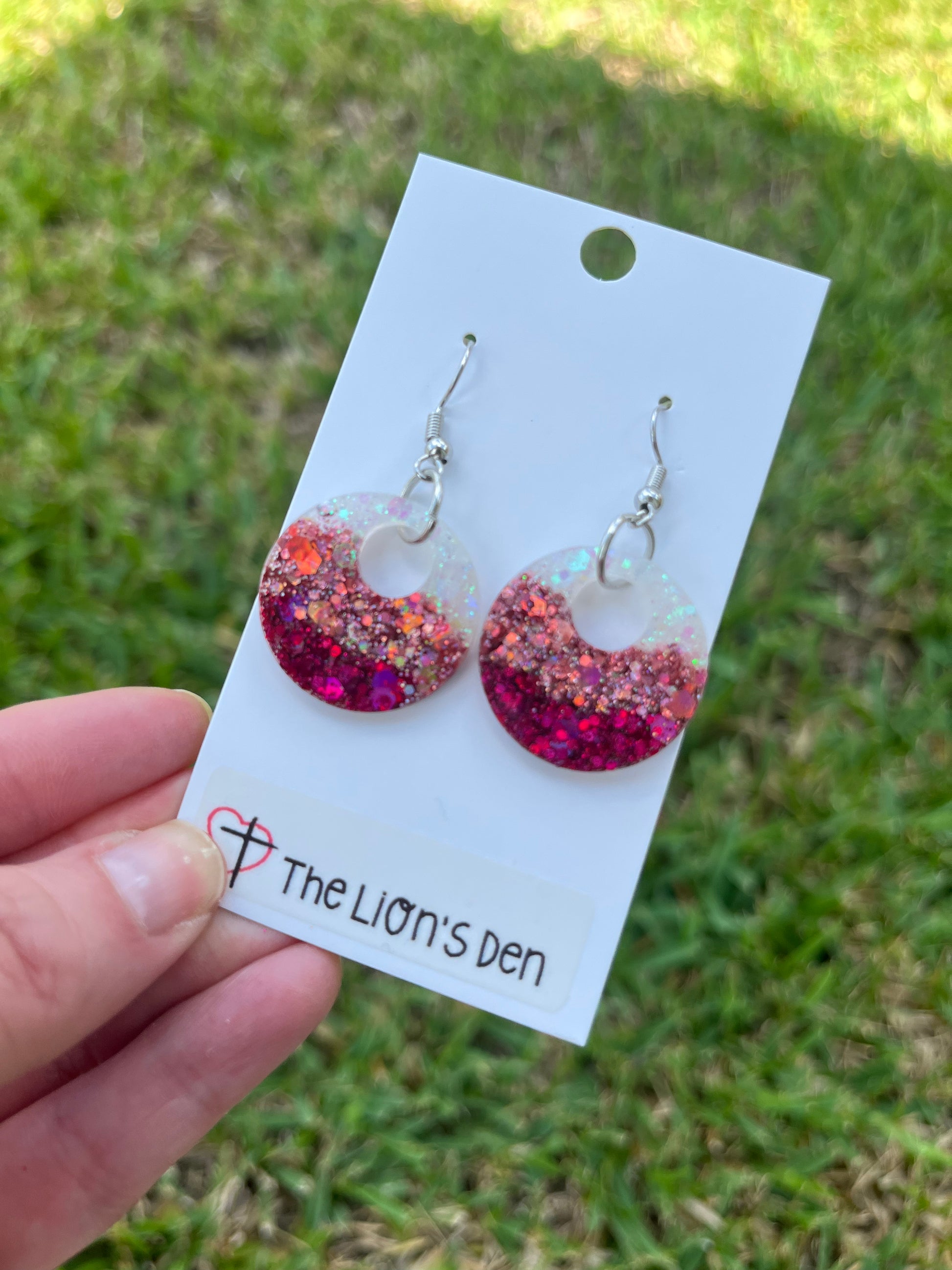 Tri-color hoops (small)