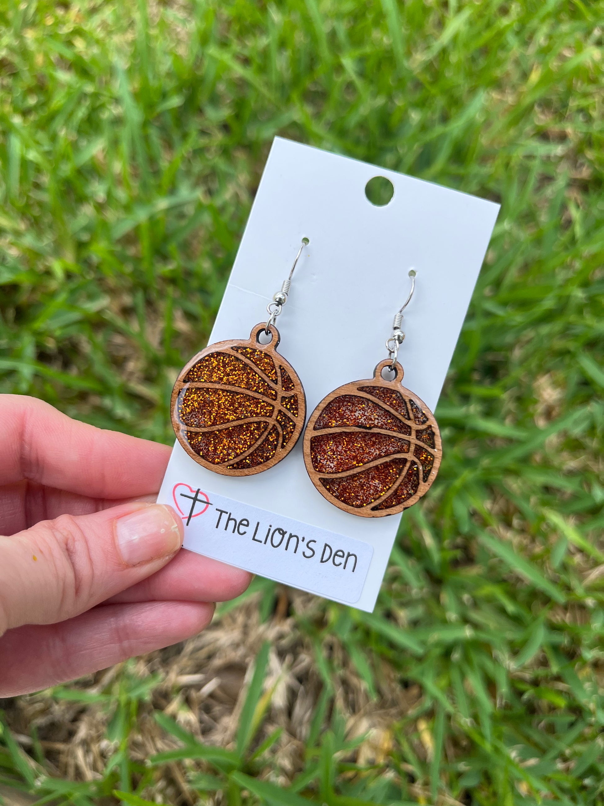 Basketball earrings 🏀