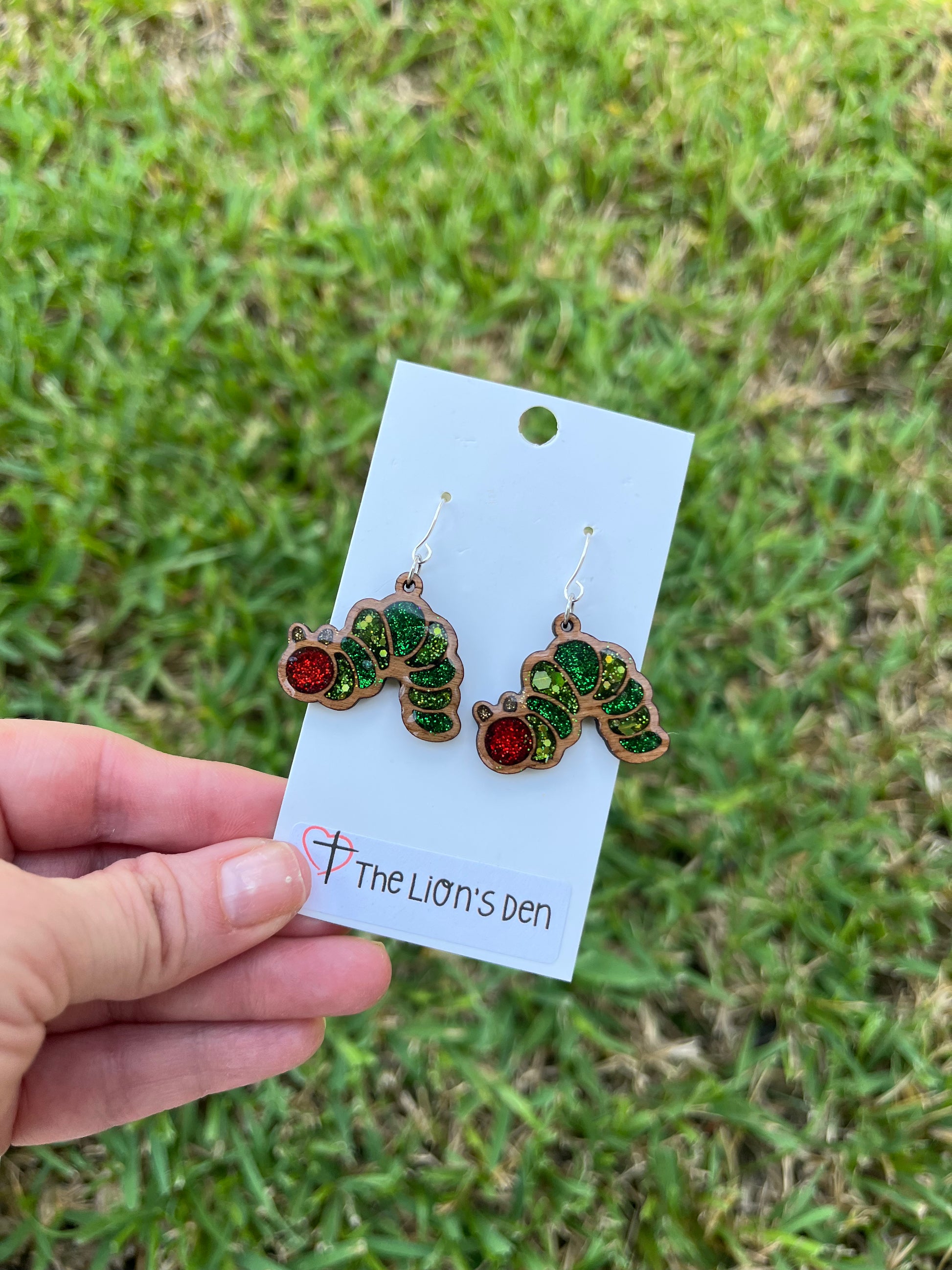 Hungry Caterpillar earrings