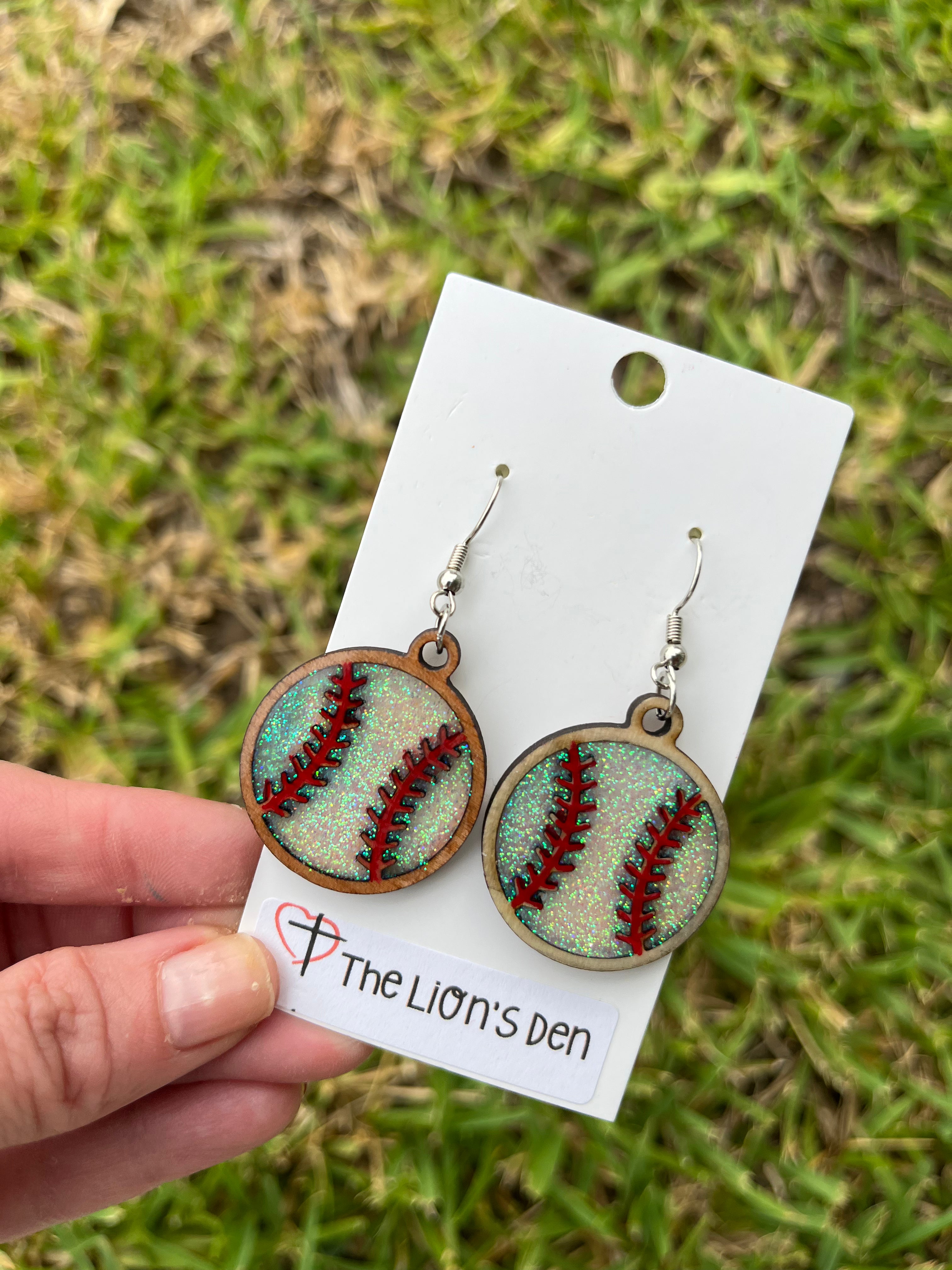 Baseball earrings ⚾️